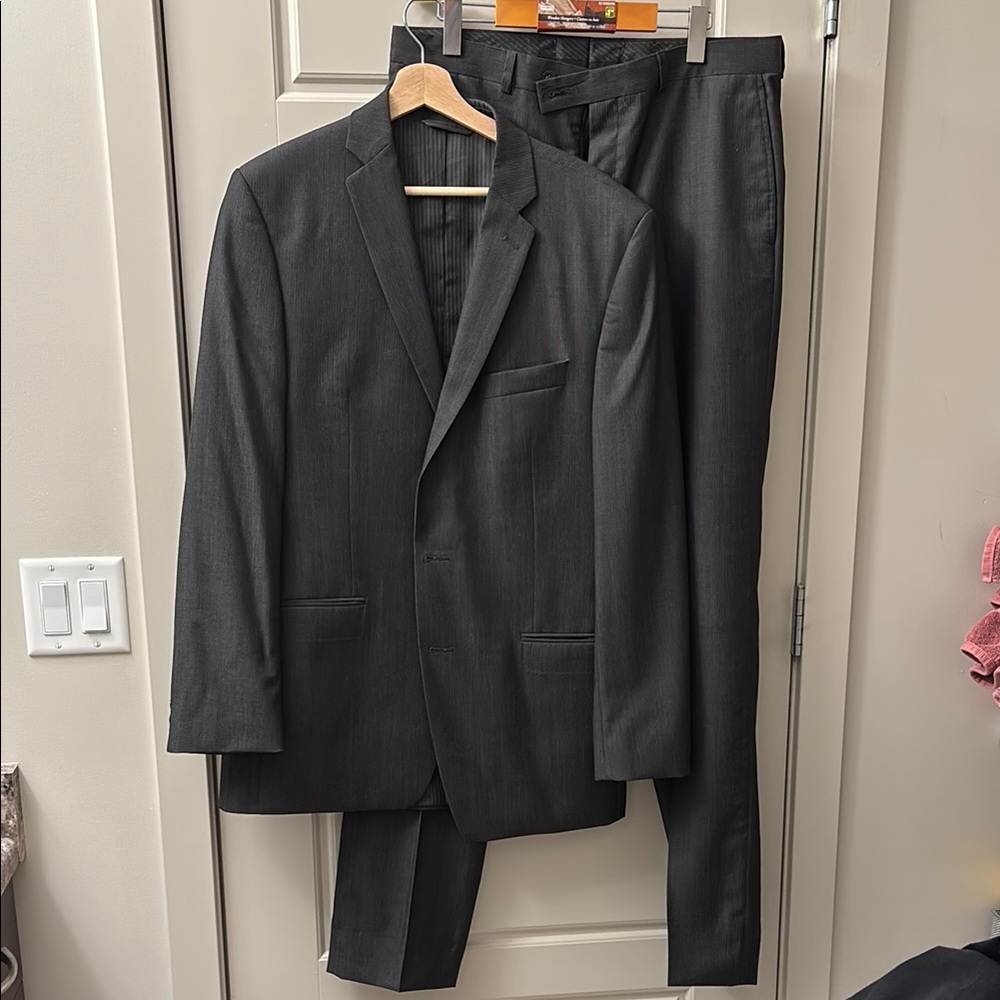 Calvin Klein Collection Charcoal Suits